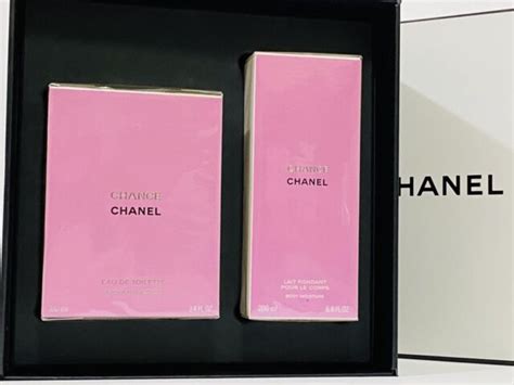 chanel chance women perfume pc gift set eau de toilette spray  oz