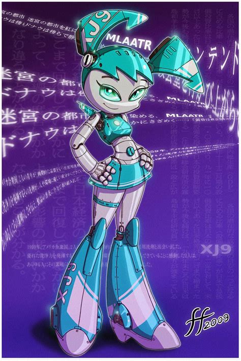 xj9 aka jenny wakeman teenage robot anime robot girl