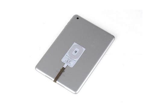 wireless charger  ipad mini  wireless charging paused