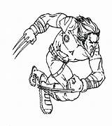 Cyclops Coloring Xmen Wolverine Pages Getcolorings Color Clipartmag Clipart sketch template
