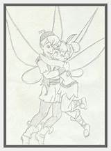 Tinkerbell Coloring Terence Disney Fairy Couple Fairies Choose Board sketch template