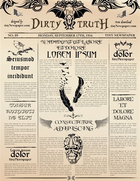 newspaper front page template newspaper theme     newspaper
