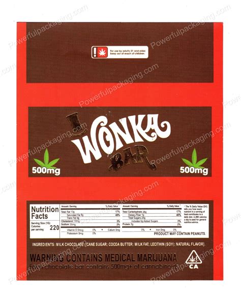 wonka bar mg chocolate bar box empty box casupply powerful