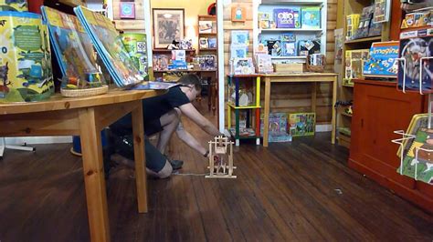 Trebuchet In Action At Dancing Bear Toys And Ts Youtube