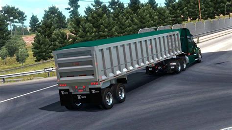 travis  dump trailer  ats   mod ats american truck
