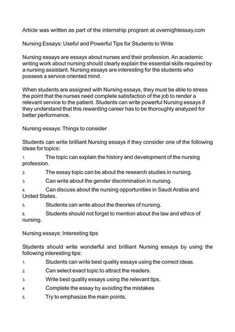 school essay essay  nursing   noble profession