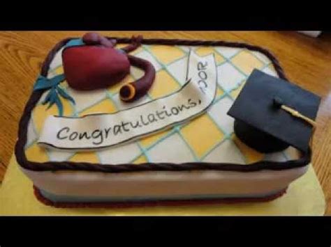 easy diy graduation cake decorating ideas youtube