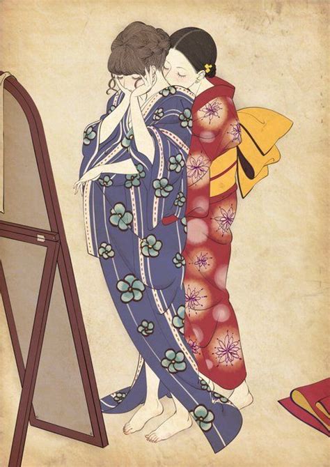 The Kimono Gallery Character Art Lesbian Art Illustration Art
