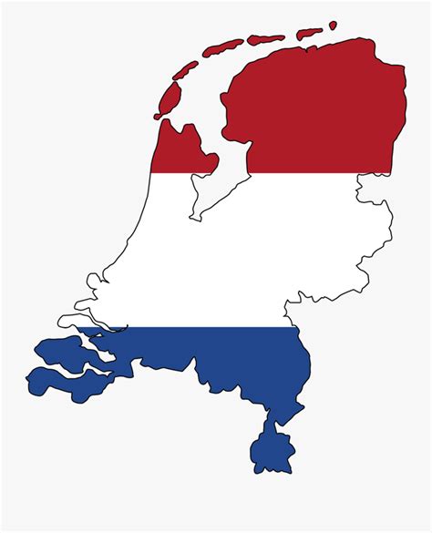 netherlands flag map  transparent clipart clipartkey