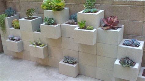 do not toss away your old cement blocks this is what you can do with cinder blocks youtube