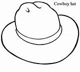 Hat Coloring Cowboy Drawing Pages Color Country Kids Clipart Fedora Library Ladies Getdrawings Popular sketch template