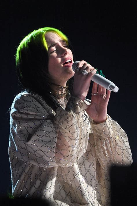 Billie Eilish At The Grammys 2020 Popsugar Celebrity Photo 8
