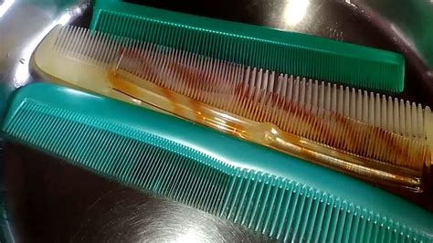 clean dirty comb  hair brushes easily  home  tamil youtube