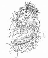 Mermaid Coloring Sheets Mermaids Inspiration sketch template