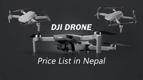 dji drone price  nepal  list   update   kunwar lab
