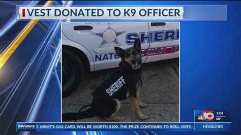 Natchitoches K9 Body Armor Donation Youtube