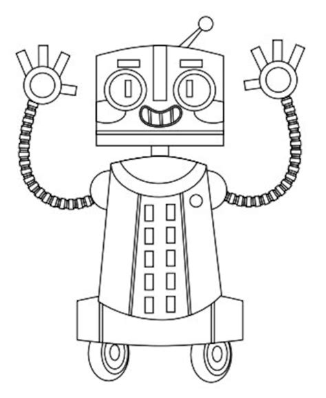robots colouring pages digital   pages etsy