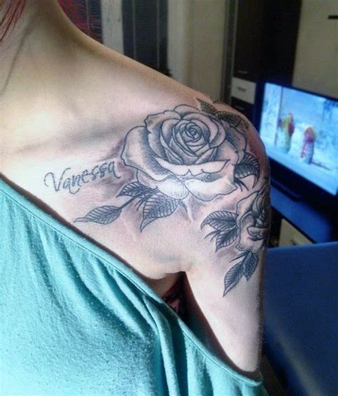 woman rose arm tattoo image 3691356 by tattooamazing on