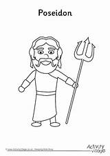Poseidon Colouring Pages Become Member Log Village Activity Explore sketch template