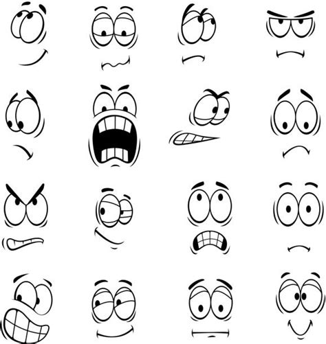 Best Facial Expression Illustrations Royalty Free Vector Graphics