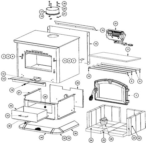 stove company  parts list  diagram ereplacementpartscom