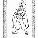 Coloring Aladdin Pages Prince Disney Ali Jasmine Genie Palace Sultan Color Printables Kids Soldiers sketch template