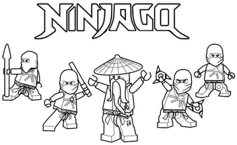 printable lego ninjago coloring pages