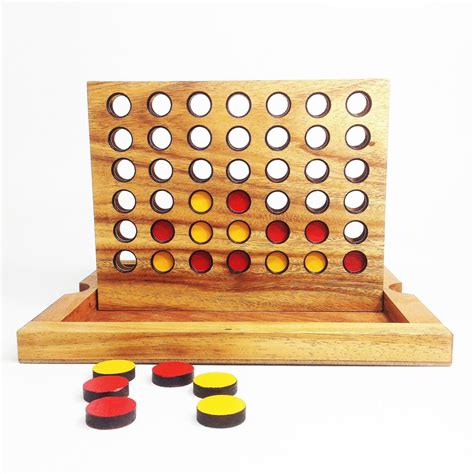 connect  wooden connect  game game board wooden game etsy