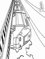 Coloring Train Pages Subway Big Printable Color Station Speed Kids High Amtrak Railway Cliparts Print Freight Sheet Thermometer Getcolorings Gof sketch template