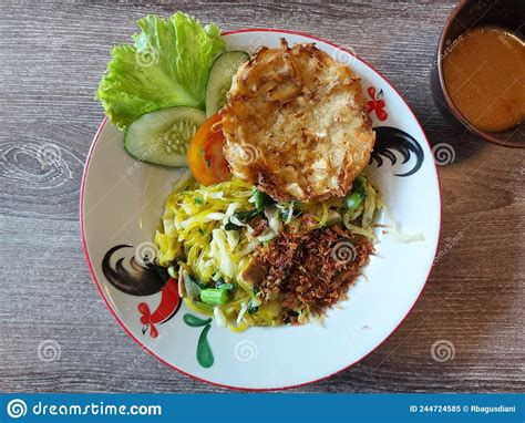 Mie Glosor Bogor Stock Image Image Of Fried Lunch 244724585
