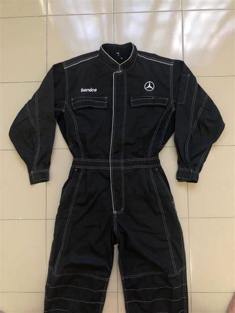 vintage overalls mercedes benz mens fashion activewear  carousell