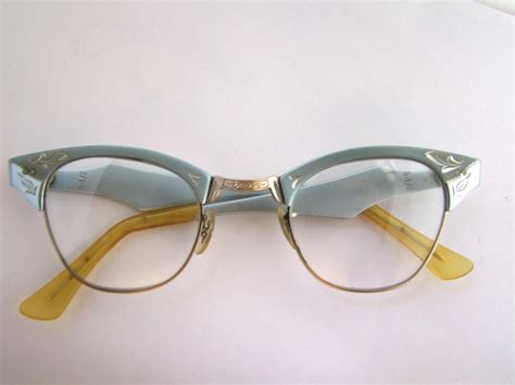 1950s women s eyeglasses 50s vintage cats eye frames gold filled