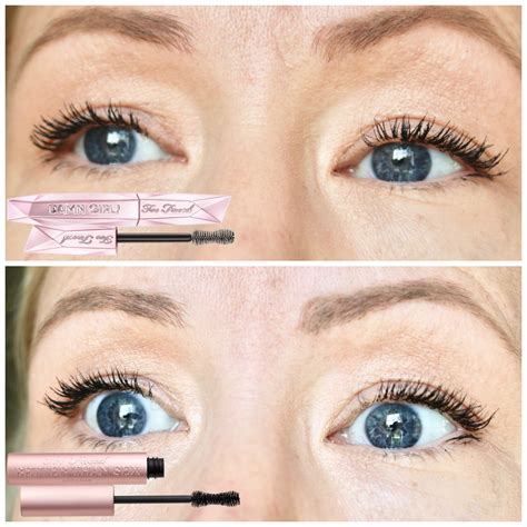 Too Faced Damn Girl Vs Better Than Sex Mascara