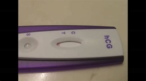 Pregnancy Test 6weeks Youtube