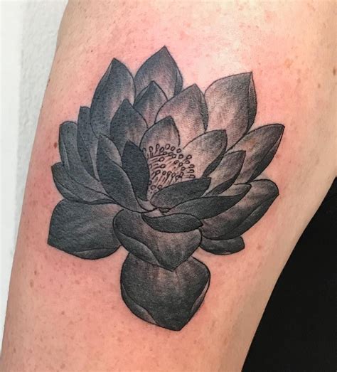 discover  lotus flower tattoo black  grey super hot incdgdbentre