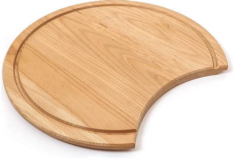 ronde houten snijplank   cm bolcom