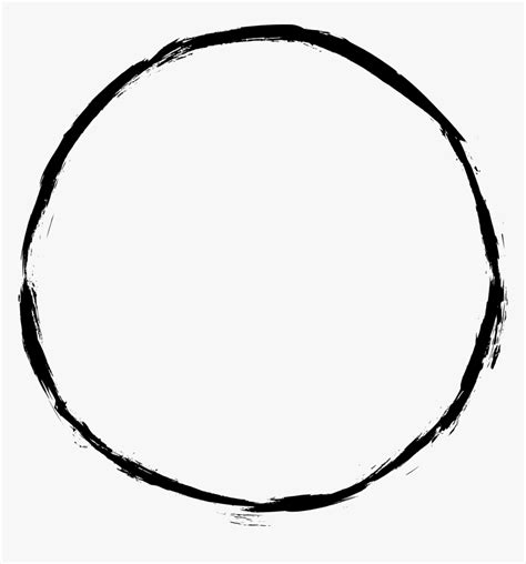 black circle outline clip art