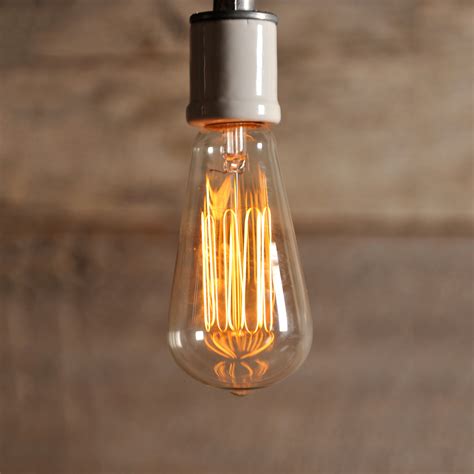 vintage style edison light bulb southern lights electric touch  modern