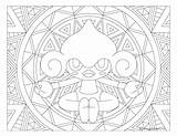 Coloring Windingpathsart Azurill Meditite sketch template