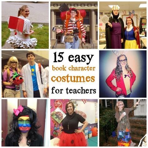 Truth For Teachers 15 Easy Book Character Costumes For Teachers