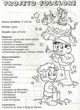 Brasileiro Folclore sketch template