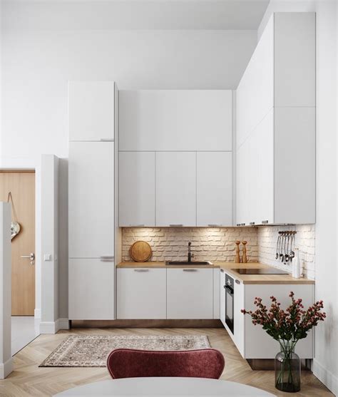 modern  shaped kitchen interior design ideas