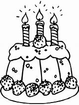 Gateau Anniversaire Coloriage Imprimer Dessin Colorier Birthday Cake Coloring Gratuit Dessins sketch template