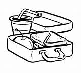 Lanche Escolar Lunchbox Tudodesenhos Colornimbus Clipartmag sketch template