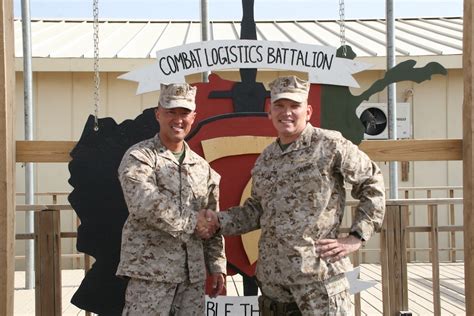clb  redeploys clb    marine logistical combat unit  deploy  support  oef st