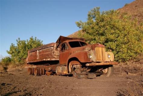 This Dump Truck Was Found In The Oil Patch Some Time Ago