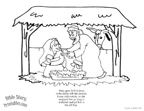 ten  christmas coloring pages whats   bible