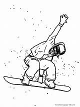 Coloring Snowboarding Pages Sports Color Pro Getdrawings Drawing Sheets Found Printable Sporty sketch template