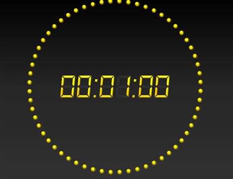 volunteer student assistant countdown power point digital timer