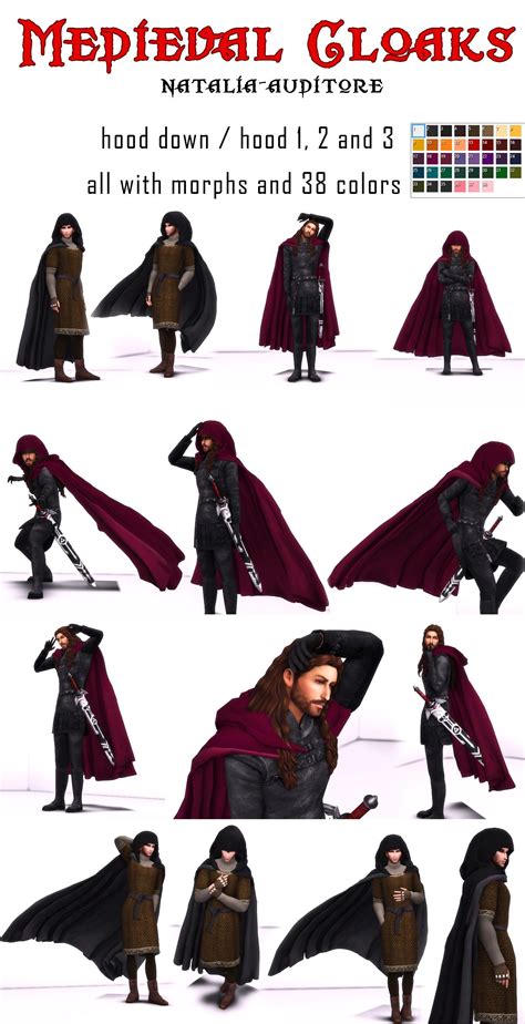 Sims 4 Cloak